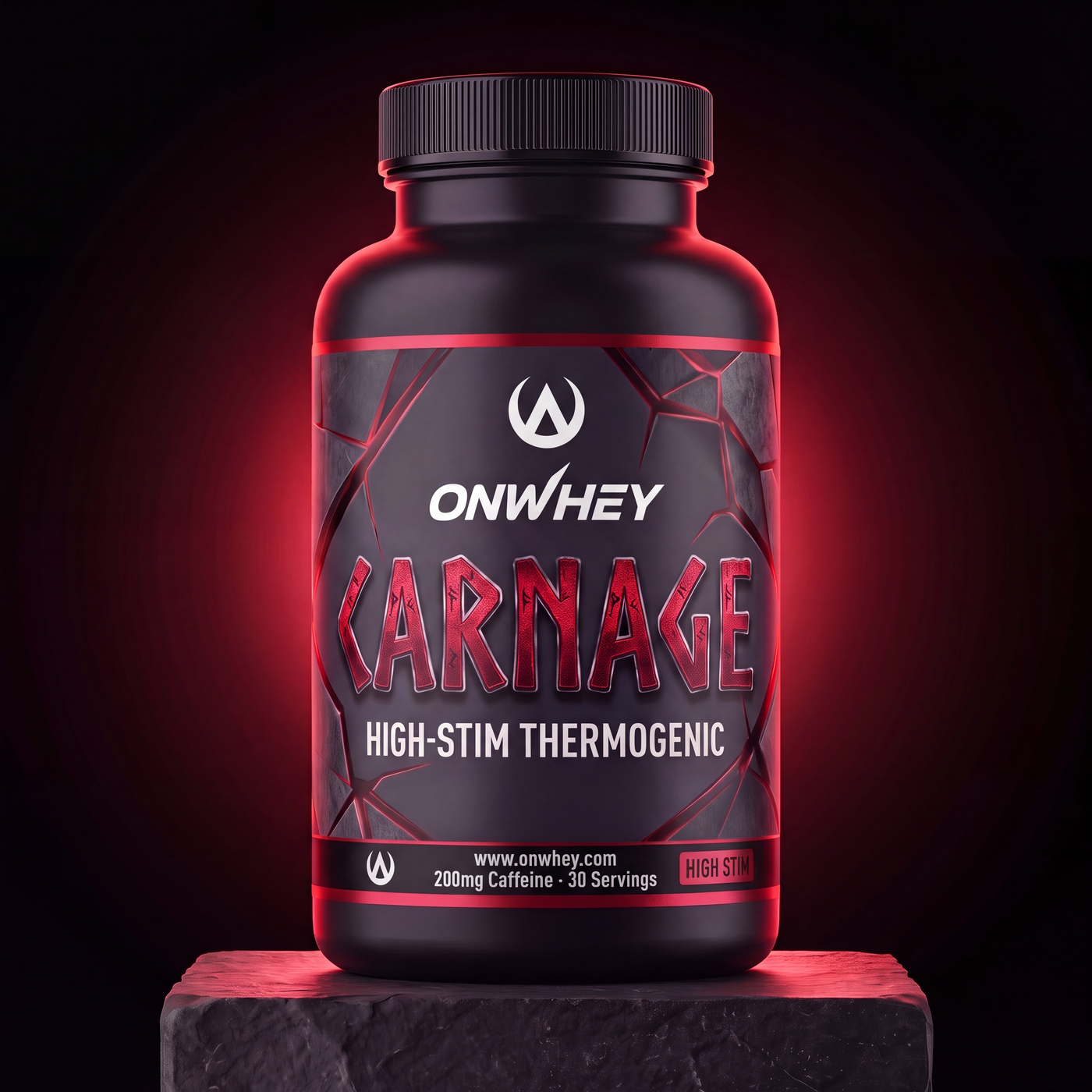 OnWhey CARNAGE: High-Stim Thermogenic